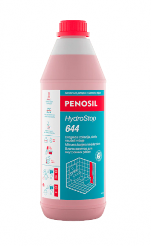 Penosil HydroStop 644 Mitruma barjera telpām ar paaugstinātu mitrumu, 1L